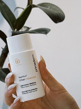 简妮缇替代！primaderm培丽得水光盾SPF50+高倍清透防晒乳霜50ml防水清爽无油