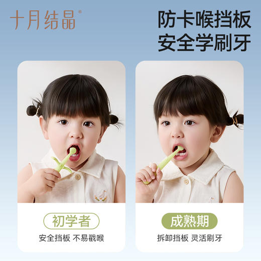 儿童牙刷婴幼儿换牙期软毛口腔清洁乳牙软毛宝宝牙刷0-2 商品图4