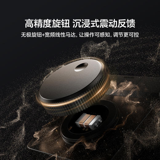 Ulanzi优篮子D100H Dial桌面控制器视频直播剪辑助手摄影内容创作AI智能辅助工具电脑自定义旋钮按键控制台座 商品图2