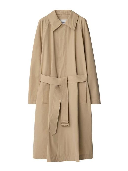 【超惠秒】BURBERRY 博柏利 男士 沙米色原色防风全棉风格长款风衣外套 8087611 商品图0