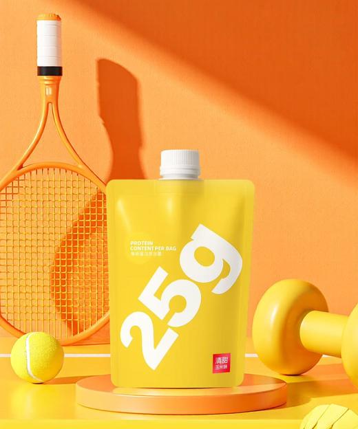 可益康液体蛋白棒  一口喝下6根蛋白棒 25克蛋白质 18种营养因子 清甜玉米味   45g/袋 商品图6