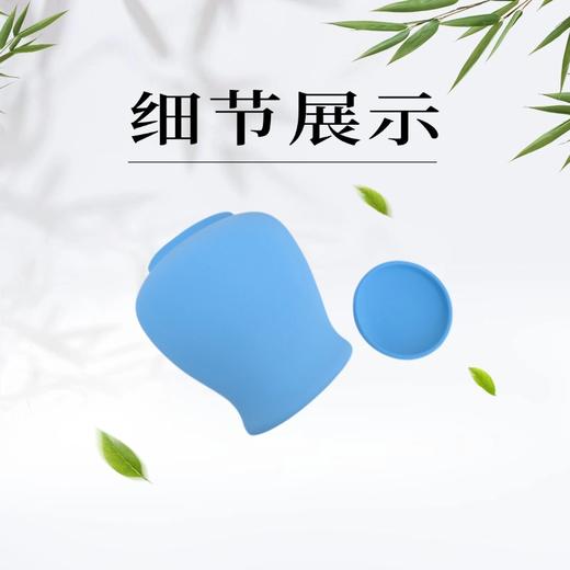 低温手作无色土蓝色可降解骨灰坛骨灰盒骨灰罐寿盒 商品图3