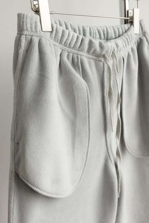 西K 秋冬厚款奥粒绒 刺绣抽绳腰束脚宽松 运动裤卫裤 WK861 商品图5