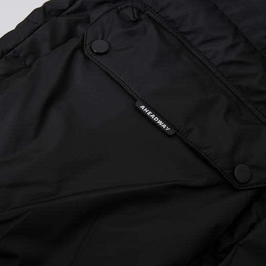 【新品上新】HX 冬季短款带帽棉服免洗防水C112440043101/02 商品图7