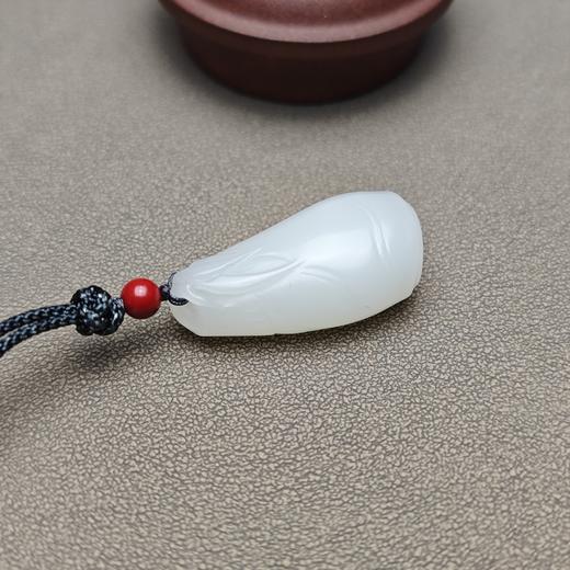 新疆和田玉且末料羊脂玉超白结节高（中号） 126-13（一个） 商品图10