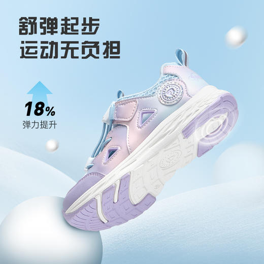 泰兰尼斯春款小童段超大网孔透气运动鞋T01X5A7208 商品图2