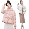 新中式设计盘扣国风妈妈冬季加厚毛领棉衣保暖棉服外套棉袄外穿 商品缩略图4