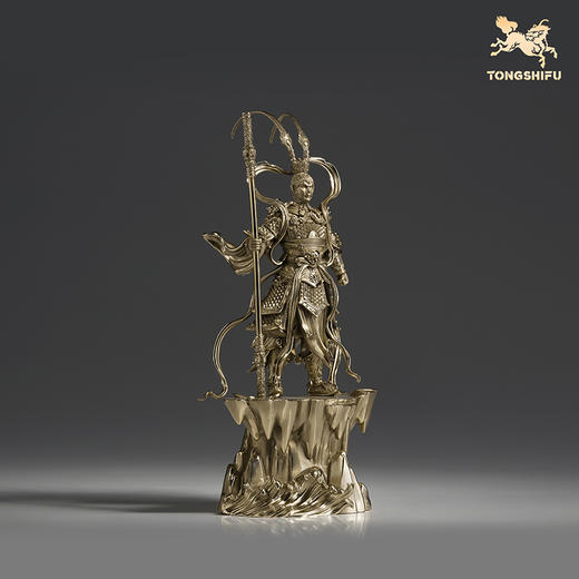 铜师傅 见微系列《齐天圣威（小号）》工位孙悟空大圣铜摆件 商品图2