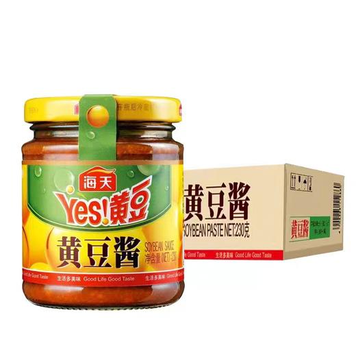 海天黄豆酱 230g*15瓶/件 商品图0