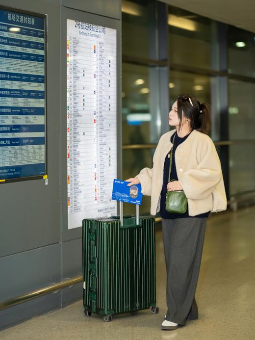 一周发货【垂顺感阔腿裤】【可备注裁剪】毛呢立体，垂顺度很好！深灰色&咖色，后腰松紧，材质40%绵羊毛，60%聚酯纤维，内层有内衬 商品图10