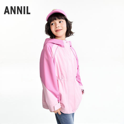 【实体店同款】女童梭织外套春季新款安奈儿童装AG615107 商品图2