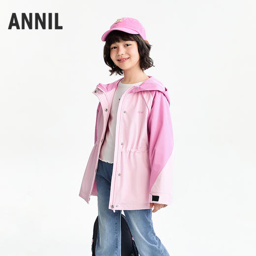 【实体店同款】女童梭织外套春季新款安奈儿童装AG615107 商品图1