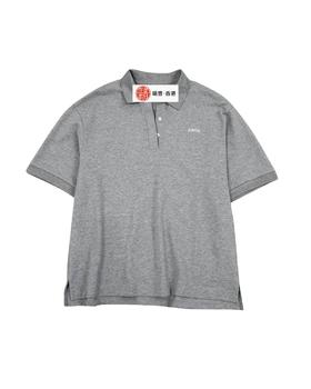 男款全棉刺绣短袖polo衫hu