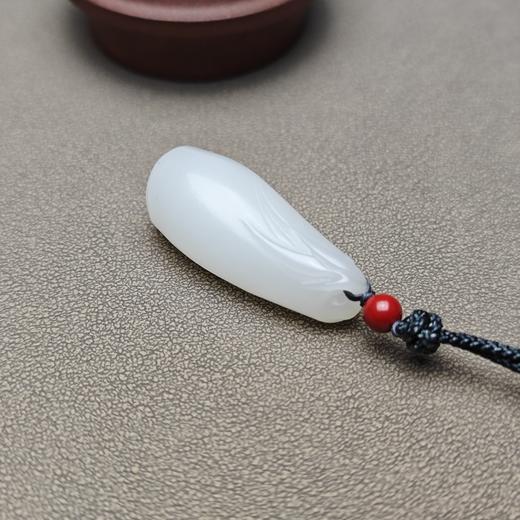 新疆和田玉且末料羊脂玉超白结节高（中号） 126-13（一个） 商品图6