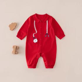 GDDOBABY好孩子纯棉连身衣2026红款