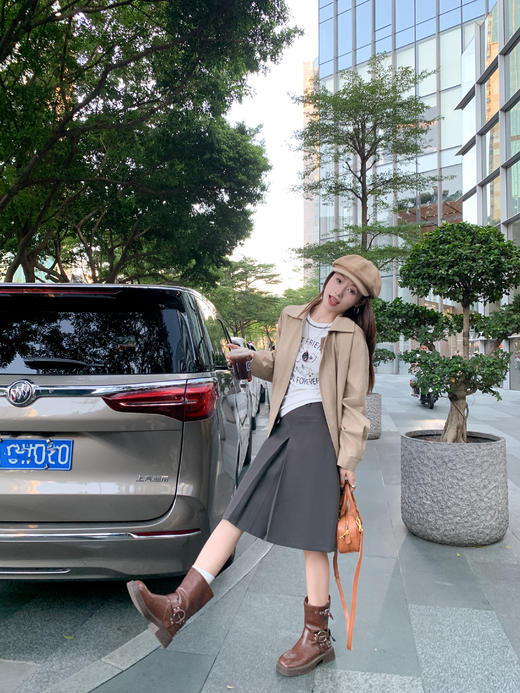 <曾小咸推荐>字母印花长袖T恤 商品图9