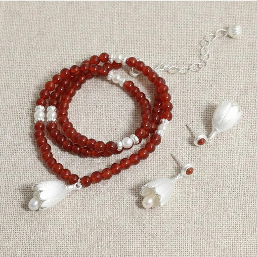 含晖·天然宝石丰铃吊坠项链 商品图14