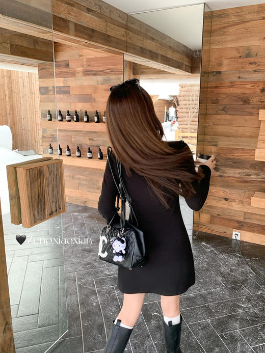 <曾小咸推荐>现货秒杀 ！微信超特价！半开领收腰连衣裙 日常159.99 立减70 秒杀89.99！！ 夹棉毛呢外套 秒杀169.99！！ 商品图12