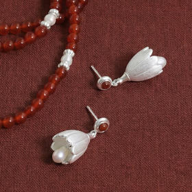 含晖·天然宝石丰铃耳坠