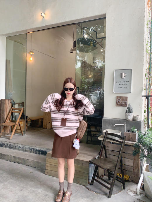 <曾小咸推荐>2.3现货秒杀 ！微信超特价！条纹POLO领针织毛衣 日常169.99 立减80 秒杀89.99！！ 商品图7