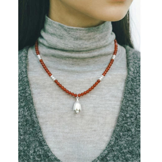 含晖·天然宝石丰铃吊坠项链 商品图8