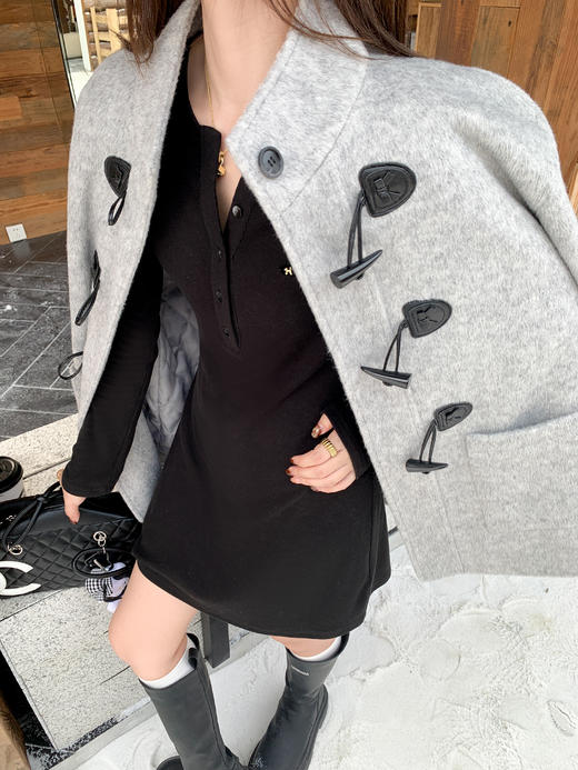 <曾小咸推荐>现货秒杀 ！微信超特价！半开领收腰连衣裙 日常159.99 立减70 秒杀89.99！！ 夹棉毛呢外套 秒杀169.99！！ 商品图6