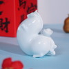 福马驮元宝青白瓷摆件 |身驮元宝，福相满满，温润如玉，淡雅明澈 商品缩略图2