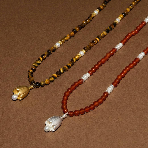 含晖·天然宝石丰铃吊坠项链 商品图6