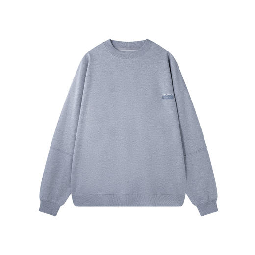 BJHG不计后果圆领情侣长袖T恤男款春季美式刺绣宽松基础款卫衣女 商品图3