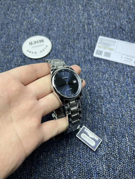 浪琴名匠系列3点历蓝盘条丁面 超薄男士腕表
机芯：搭载2892改L888.5 商品图2