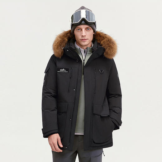 【加厚东北特供】波司登极寒90鹅绒25冬季新款女户外防风保暖毛领 商品图1