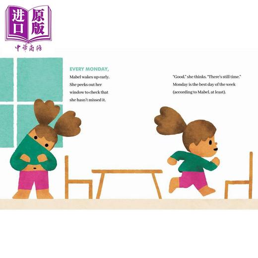 【中商原版】2026年凯迪克银奖 梅布尔的周一 Every Monday Mabel 英文原版 儿童绘本 图画故事书 进口童书 精装 获奖绘本精选 商品图1