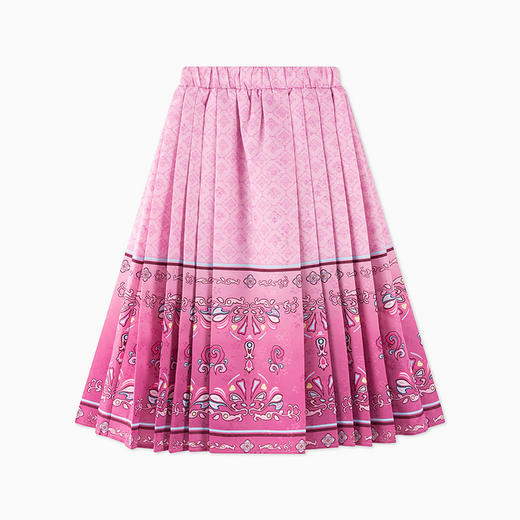 【秒2】【MQD】【Nanci联名】童装女童百褶裙半裙冬装新品儿童艺术百褶裙 商品图3