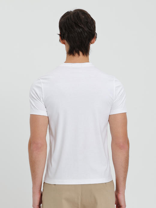 callisto白色液氨棉基础logoT恤 商品图4