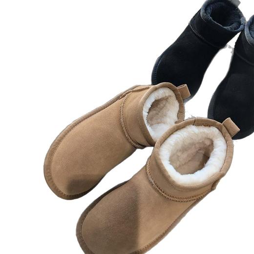 断码价~拼手速！亲子款！2026反绒牛皮加厚加毛保暖短筒雪地靴！ 商品图4