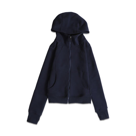 基本款连帽修身卫衣运动开衫上衣女外套-纪念日百货门店同款169254170 商品图4