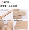 都市丽人内衣B杯中厚文胸泳布内衣无痕内衣3/4杯内衣软尺码内衣三排四扣无钢圈LBC1B1 商品缩略图4