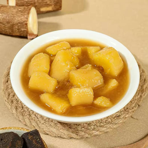 U果速冻木薯块1kg冷冻熟木薯块去皮黄心木薯糖水甜品奶茶原料 商品图2