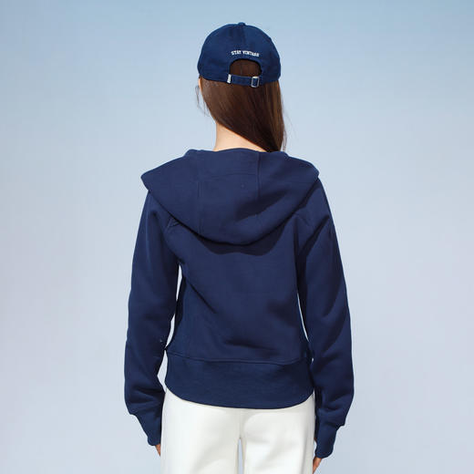 基本款连帽修身卫衣运动开衫上衣女外套-纪念日百货门店同款169254170 商品图2