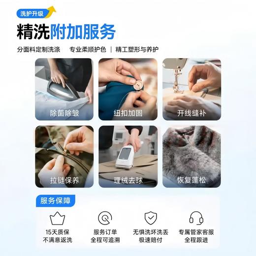 皮衣/皮草洗护精洗 奢侈品皮毛一体洗护保养 专业处理 高端洗护 商品图4