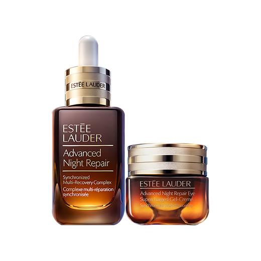 雅诗兰黛小棕瓶精华眼霜套盒 A-5779 （精华50ml+眼霜15ml）效期精华27-11/眼霜27-8 商品图3