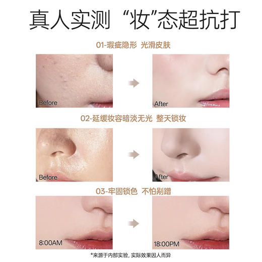 【新品上新】柳丝木粉底液高遮瑕持妆干皮油皮柔焦控油底妆持久滋润 商品图4