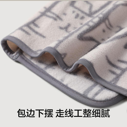 【120-160】【有棵树】男童防风立领摇粒绒家居服套装 商品图9