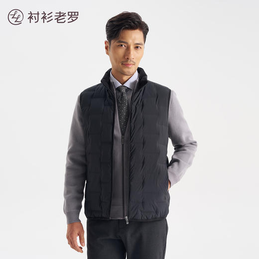 【北极七号】90白鹅绒立领羽绒马甲259X0D520O[门店专款] 商品图1