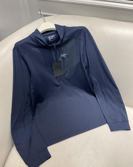 鸟家RHO LT zip半拉链加绒长袖衫打底衫012702 商品图7