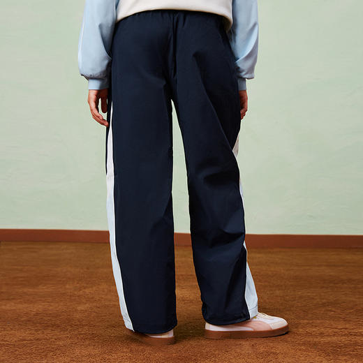 PUMA彪马童装2026春季新款儿童长裤女童弯刀裤时髦撞色 商品图2