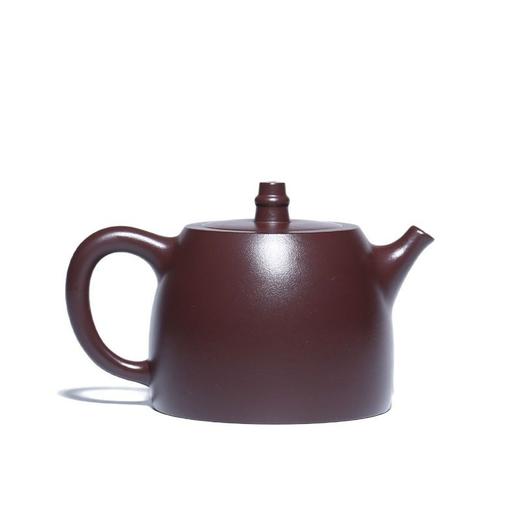 宜兴紫砂壶丨汉铎壶 原矿紫泥 265CC 匠心手制 文人雅器 茶具礼品 收藏自用 商品图2