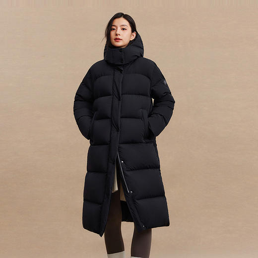 波司登2025新款冬季羽绒服女士长款宽松保暖亲肤抗皱舒适生活2.0 商品图1