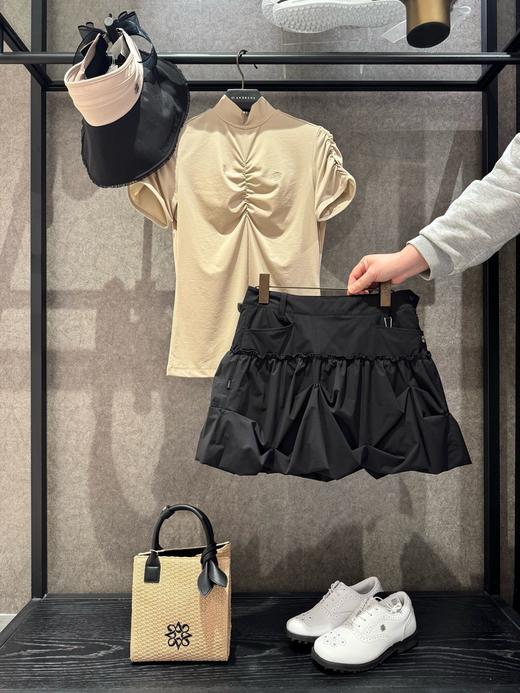 St家春夏新款女士立领套头短袖上衣来啦！🇰🇷贸易高品质❗️这件T的调性和其他是不一样的！松弛感满分！舒适度也满分！太太太好看了！这个季节！这件T不买都会后悔的！ 商品图0