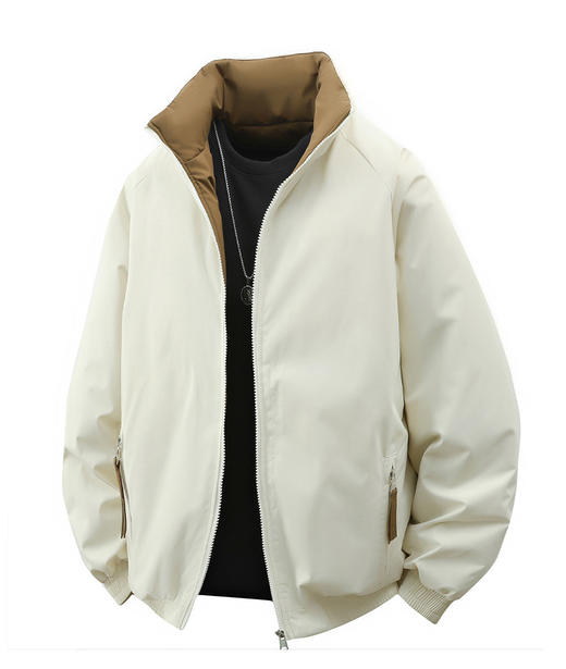 秋冬季加厚潮牌时尚宽松棉服青年男防水御寒保暖大码外套男 商品图3